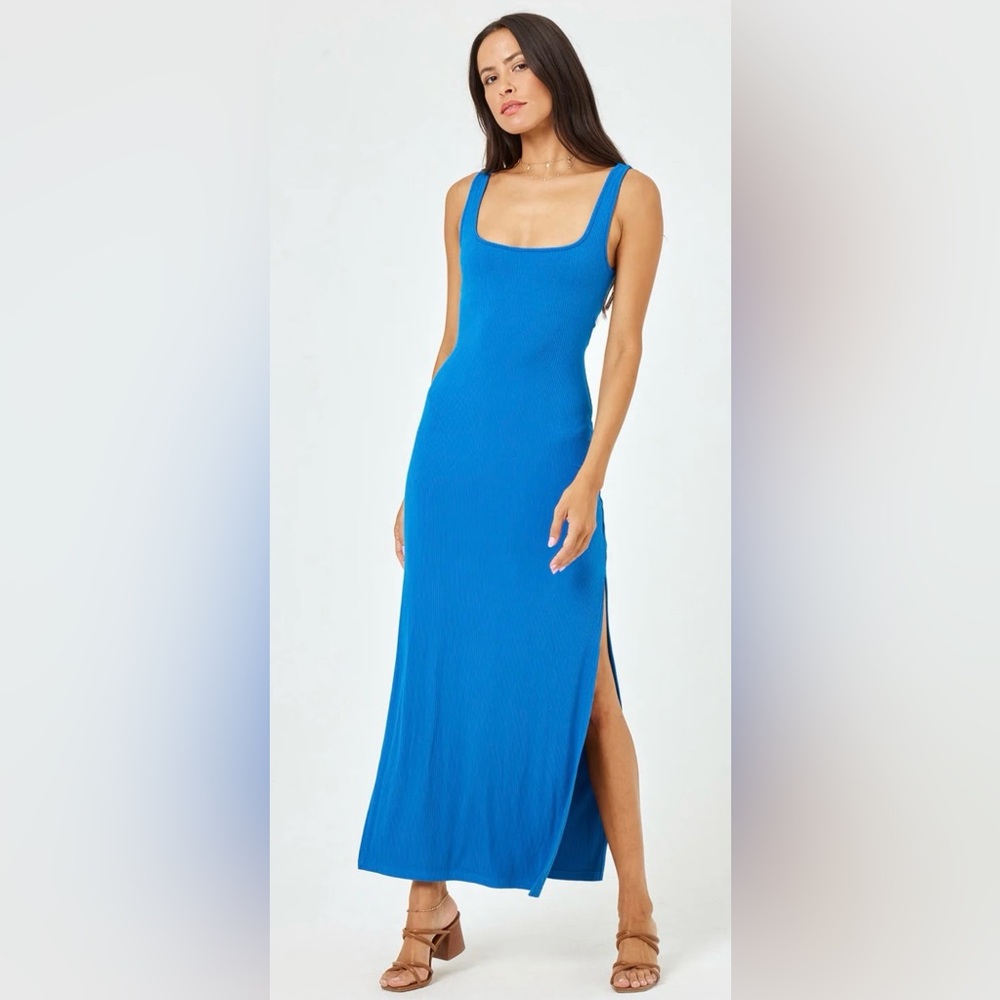 L*Space Mara Dress Size Small Color Cobalt